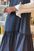 Paloma Pouf Layering Dress Navy